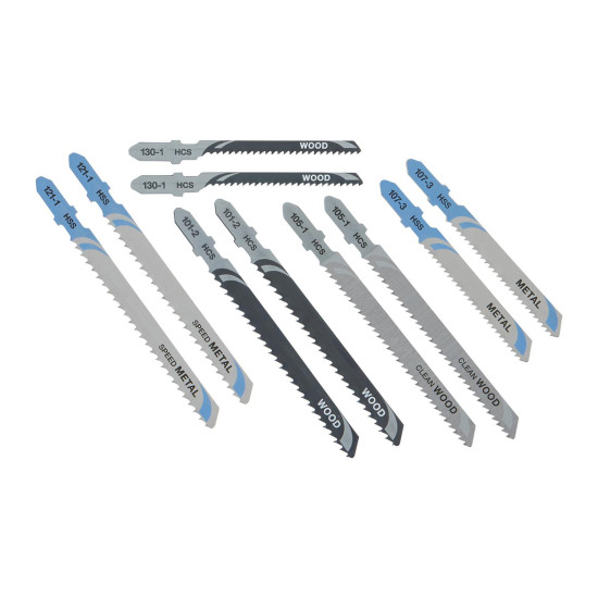 DeWalt Dt2294Qz 10 Pc Jigsaw Blade Set DeWalt Dt2294Qz 10 Pc Jigsaw Blade Set