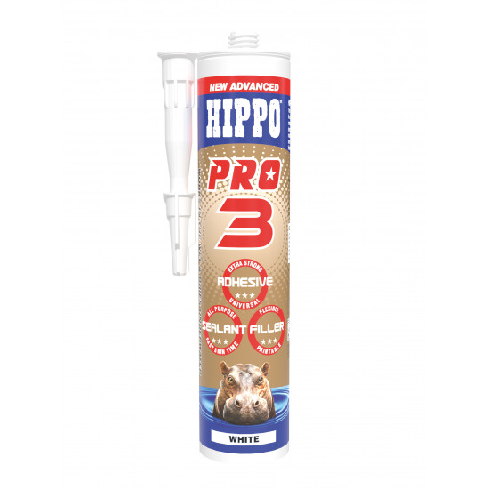 Hippo Pro 3 White 290ml Hippo Pro 3 White 290ml