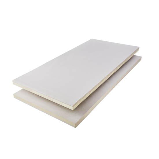 British Gypsum Gyproc Thermaline PIR Tapered Edge insulated plasterboard 240... British Gypsum Gyproc Thermaline PIR Tapered Edge insulated plasterboard 240...