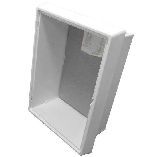 Mitras Recessed Electric Meter Box White Box Only Mitras Recessed Electric Meter Box White Box Only