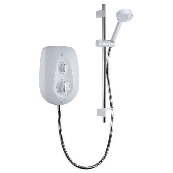 Mira Vie Electric Shower 9.5kw in White/Chrome 1.1788.005 Mira Vie Electric Shower 9.5kw in White/Chrome 1.1788.005