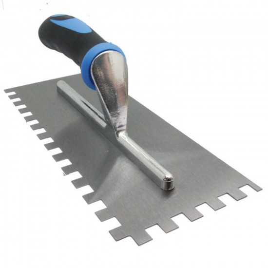 Genesis 909 10 x 10mm Soft Grip Square Notch Trowel 280 x 130mm Genesis 909 10 x 10mm Soft Grip Square Notch Trowel 280 x 130mm