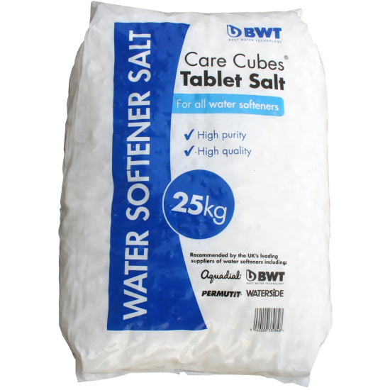BWT Water Softener Salt Care Cubes 25kg 330848 BWT Water Softener Salt Care Cubes 25kg 330848