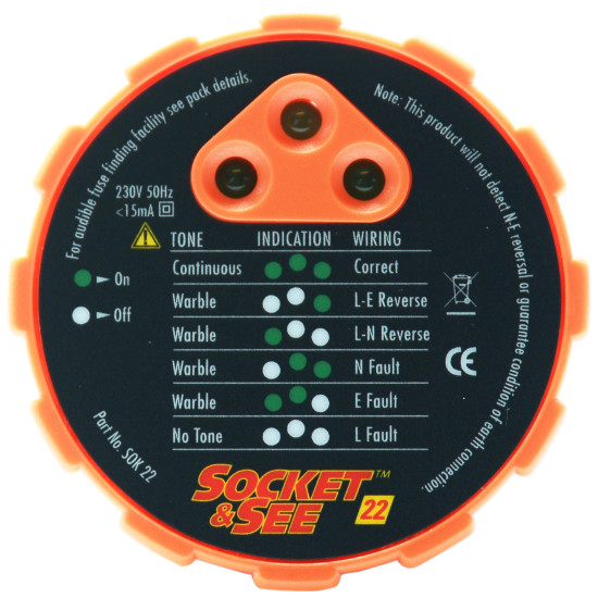 Socket Tester SEE SOK22 Socket Tester Socket Tester SEE SOK22 Socket Tester