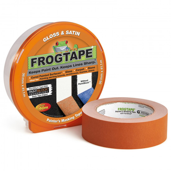 FrogTape For Gloss & Satin 36mm x 41.1m FrogTape For Gloss & Satin 36mm x 41.1m