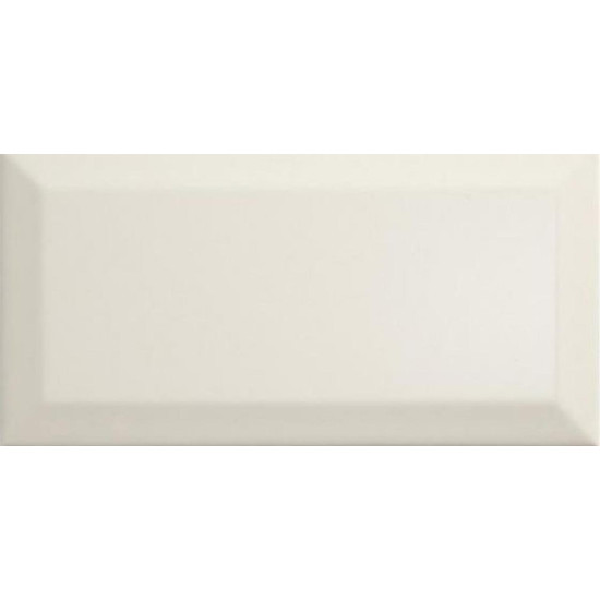 Johnson Tiles Bevel Brick Gloss Cream Tile 200 x 100mm - Qty 50 Johnson Tiles Bevel Brick Gloss Cream Tile 200 x 100mm - Qty 50