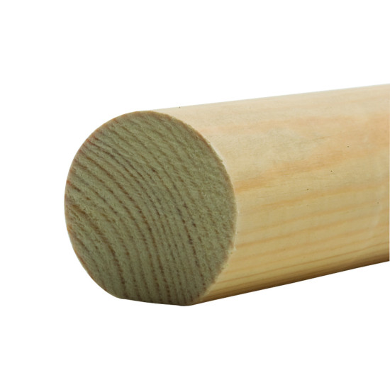 Redwood Mopstick Handrail Pattern 563 Unsorted 50x50 x 4.2m Fin Size 40x44mm