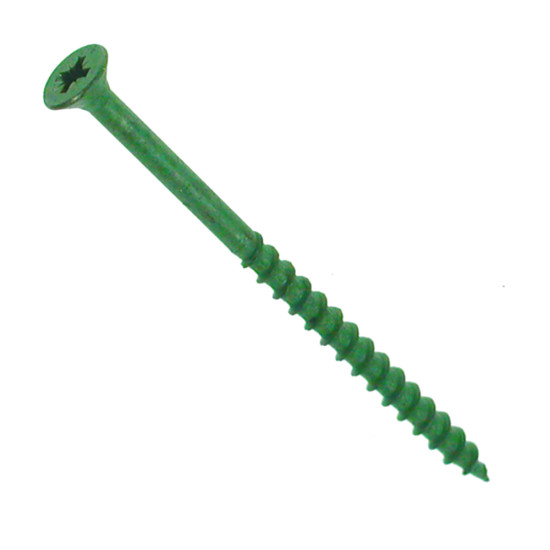 5 x 75mm Decking Screw Green Qty 500 5 x 75mm Decking Screw Green Qty 500