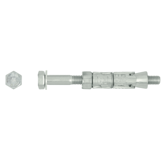 Rawlplug M10/25L Rawlbolt Loose Qty 5 Rawlplug M10/25L Rawlbolt Loose Qty 5