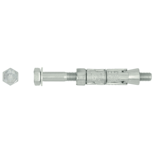 Rawlplug M10/75L Rawlbolt Loose Qty 5 Rawlplug M10/75L Rawlbolt Loose Qty 5