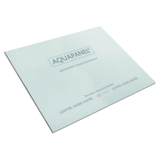 Knauf AQUAPANEL Interior Cement Board Square Edge 1200mm x 900mm x 12.55mm Knauf AQUAPANEL Interior Cement Board Square Edge 1200mm x 900mm x 12.55mm