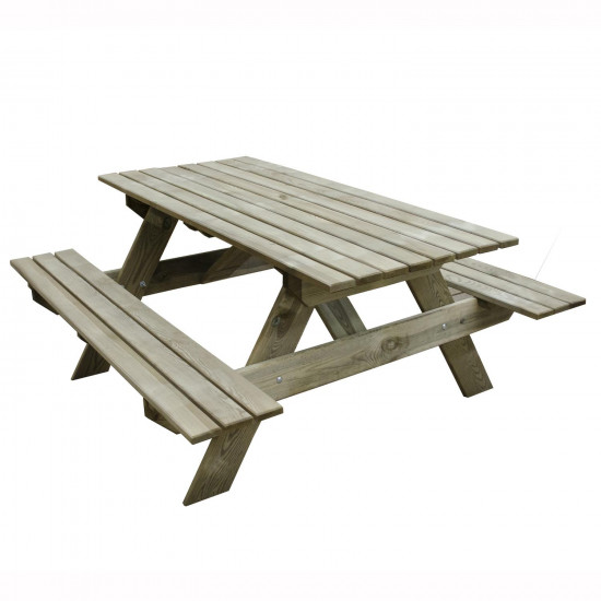 Small Rectangular Picnic Table Pressure Treated 1500 x 700 x 1500mm Small Rectangular Picnic Table Pressure Treated 1500 x 700 x 1500mm