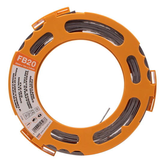 Fixing Band 20mm Plastic 10m Roll Fixing Band 20mm Plastic 10m Roll