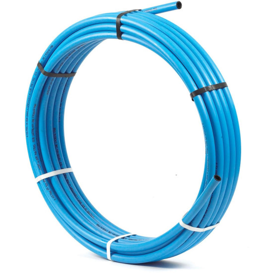 Polypipe Blue MDPE Pipe 32mm x 25m Polypipe Blue MDPE Pipe 32mm x 25m