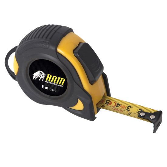 Ram 5m Heavy Duty Tape Measure RAM0001 Ram 5m Heavy Duty Tape Measure RAM0001