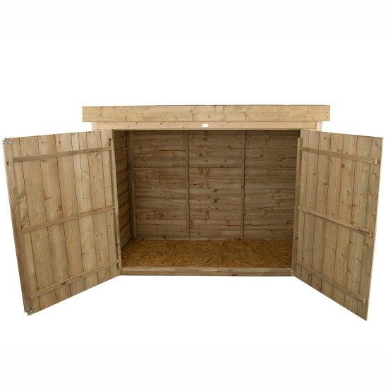Forest Garden Pressure Treated Pent large Garden Storage Forest Garden Pressure Treated Pent large Garden Storage