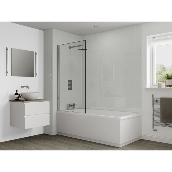 Multipanel Classic Bathroom Wall Panel Unlipped White Snow 3308 Multipanel Classic Bathroom Wall Panel Unlipped White Snow 3308