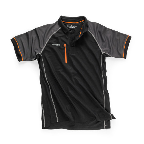 Scruffs T54436 Trade Active Polo Black L