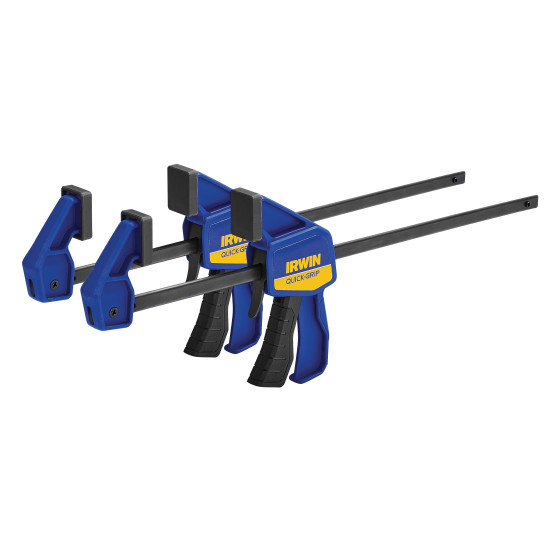 Irwin QUICK-GRIP Mini Bar Clamp Twin Pack 300mm 12in Q/G54122QCN Irwin QUICK-GRIP Mini Bar Clamp Twin Pack 300mm 12in Q/G54122QCN