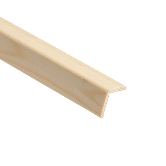 Pine Cushion Corner 35mm x 35mm x 2400mm Pine Cushion Corner 35mm x 35mm x 2400mm