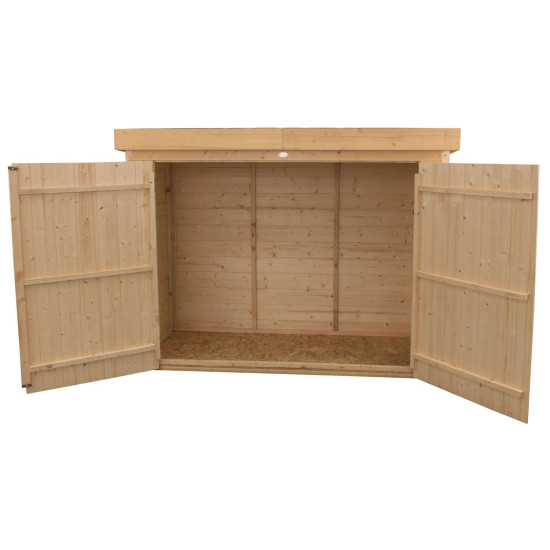 Forest Garden Pressure Treated Shiplap Pent Large Garden Storage Forest Garden Pressure Treated Shiplap Pent Large Garden Storage