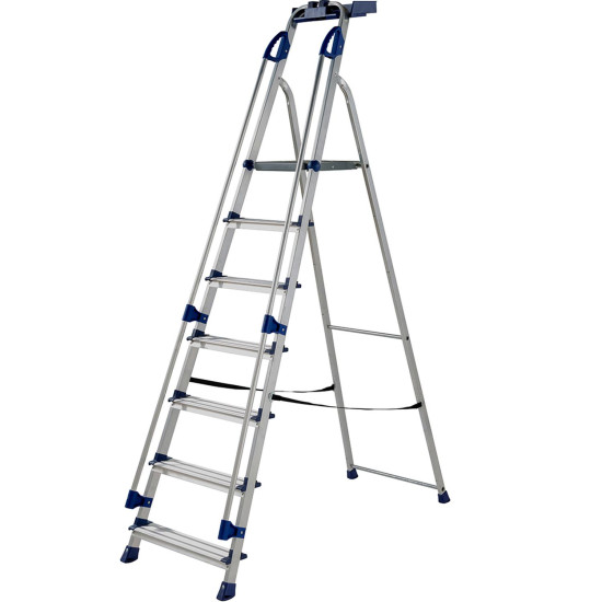 Werner 7050718L Workstation Stepladder 7 Tread Werner 7050718L Workstation Stepladder 7 Tread
