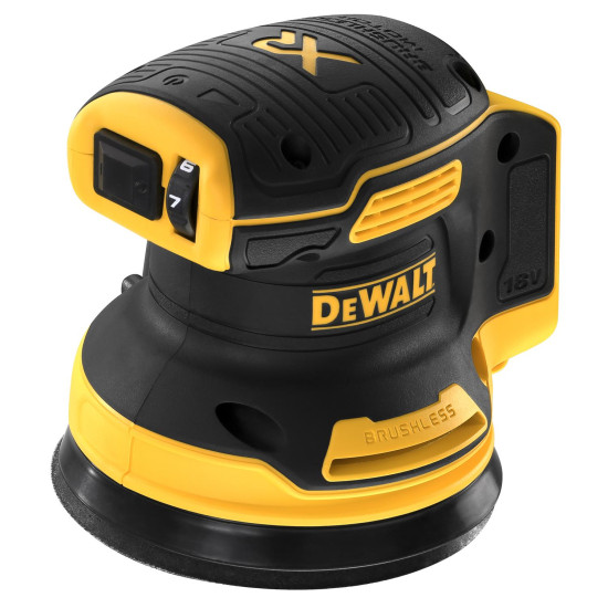 DeWalt DCW210N-XJ 18V XR Brushless 125mm Random Orbital Sander Body Only DeWalt DCW210N-XJ 18V XR Brushless 125mm Random Orbital Sander Body Only