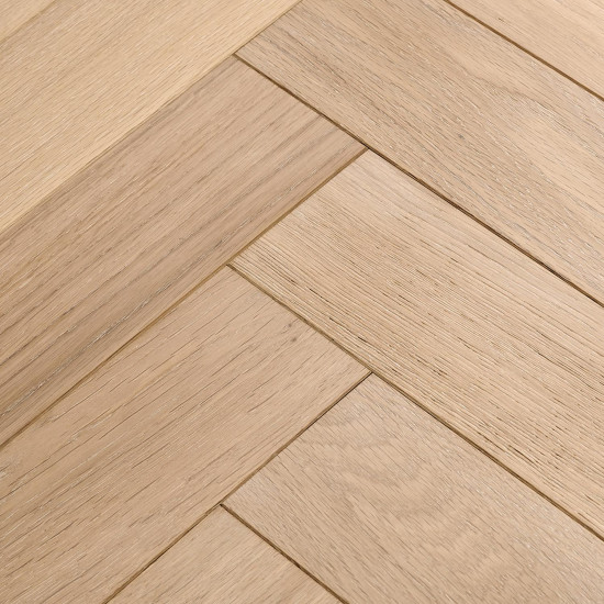 Woodpecker Engineered Flooring Goodrich Herringbone Ecru Oak 1.296m2
