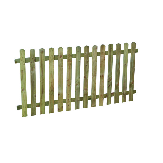 Pressure Treated Heavy Duty Pale Fence Panel 6ft x 3ft 1.8m x 0.9m Pressure Treated Heavy Duty Pale Fence Panel 6ft x 3ft 1.8m x 0.9m