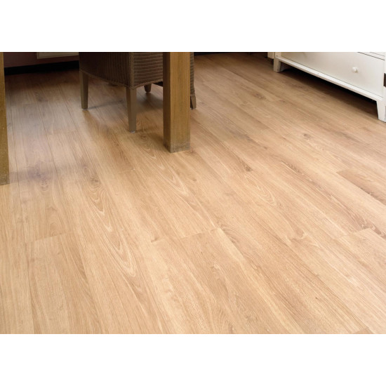 Elka Rustic Oak Laminate Flooring 1261 x 192 x 8mm Pack Size 2.162m2 Elka Rustic Oak Laminate Flooring 1261 x 192 x 8mm Pack Size 2.162m2