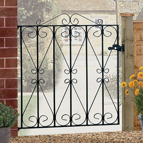 Regent Low Single Metal Gate 991mm GAP x 914mm High Zinc & Powder RSZP4 Regent Low Single Metal Gate 991mm GAP x 914mm High Zinc & Powder RSZP4