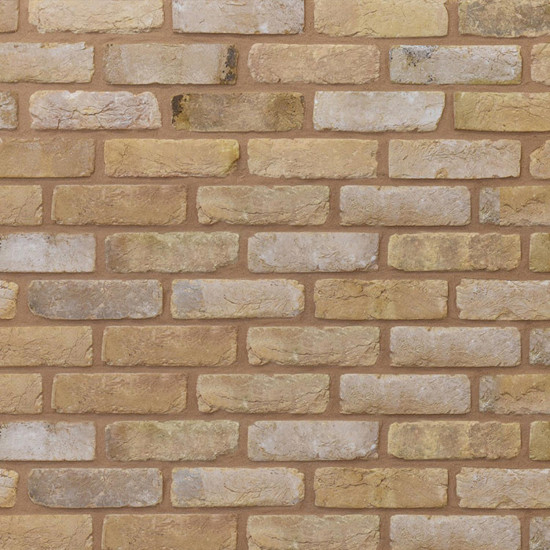 Imperial Tumbled Reclamation Buff Handmade Brick 65mm - Pack of 500 Imperial Tumbled Reclamation Buff Handmade Brick 65mm - Pack of 500