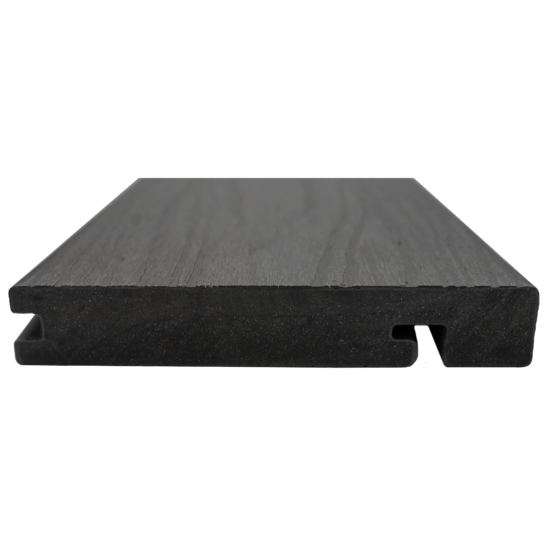 Piranha Terrafuzion Composite Edging Board Graphite 3600mm x 140mm x 23mm Piranha Terrafuzion Composite Edging Board Graphite 3600mm x 140mm x 23mm