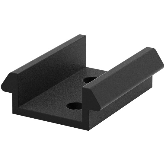 Durapost Fence Capping Rail Clip Black 20mm 10 Pack Home Delivered