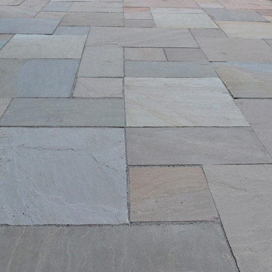 Finestone Calibrated Sandstone Paving Lakeland 18mm Project Pack 22.2m2 Finestone Calibrated Sandstone Paving Lakeland 18mm Project Pack 22.2m2