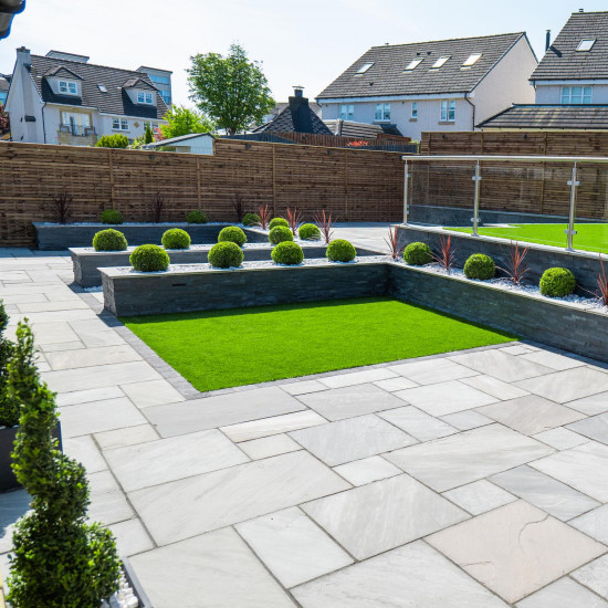 Talasey Classicstone Calibrated Indian Sandstone Paving - 18mm Promenade - Pr... Talasey Classicstone Calibrated Indian Sandstone Paving - 18mm Promenade - Pr...