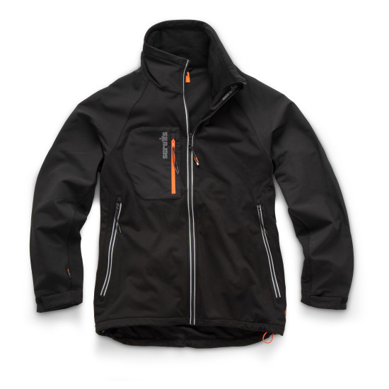 Scruffs Trade Flex Softshell Jacket Black Extra Large Scruffs Trade Flex Softshell Jacket Black Extra Large