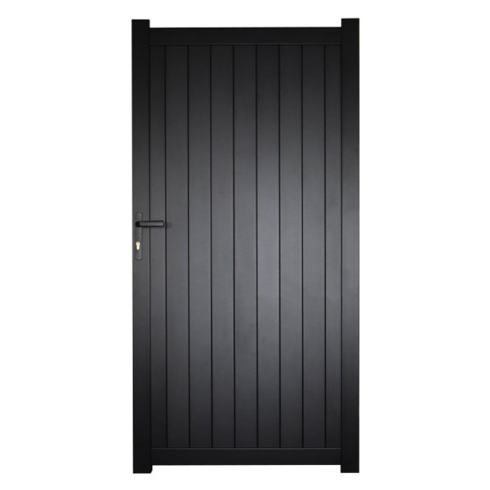 Readymade Gates Canterbury Pedestrian Gate Black Readymade Gates Canterbury Pedestrian Gate Black