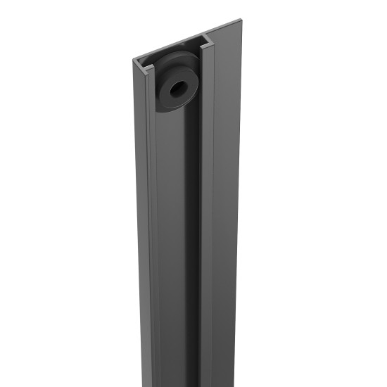 Durapost U Channel Cover Strip Anthracite Grey 2100mm Home Delivered Durapost U Channel Cover Strip Anthracite Grey 2100mm Home Delivered