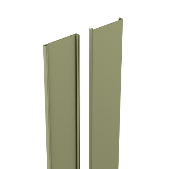 Durapost Classic Cover Strip Olive Grey 2100mm Home Delivered Durapost Classic Cover Strip Olive Grey 2100mm Home Delivered