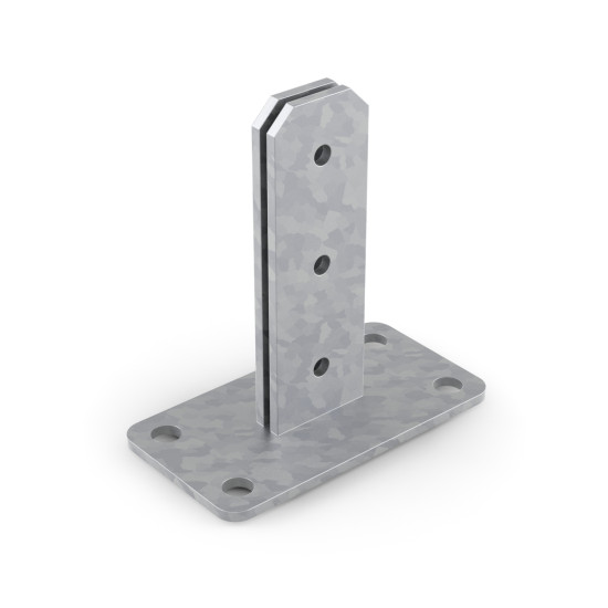 Durapost Bolt Down Galvanised 150mm Home Delivered Durapost Bolt Down Galvanised 150mm Home Delivered
