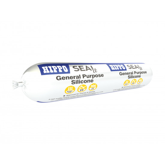Hippo General Purpose Silicone Clear 400ml Hippo General Purpose Silicone Clear 400ml