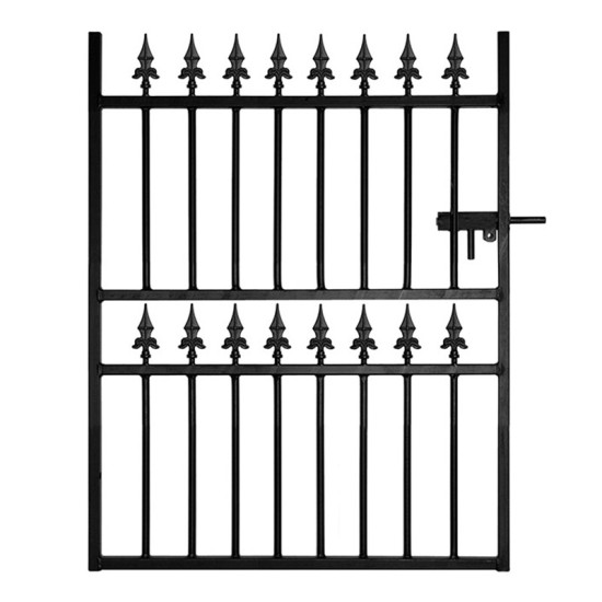 Corfe Premium Single Metal Gate 1067mm GAP x 1168mm High Zinc & Powder CFZP05 Corfe Premium Single Metal Gate 1067mm GAP x 1168mm High Zinc & Powder CFZP05