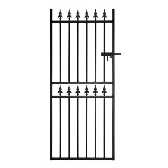 Corfe Premium Tall Single Metal Gate 914mm GAP x 1778mm High Zinc & Powder CF...