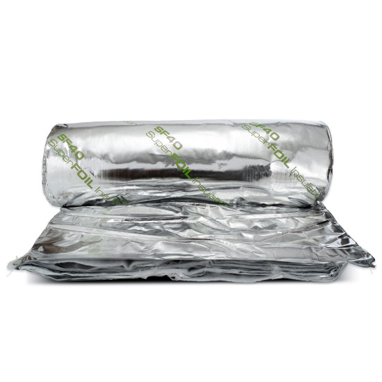 Superfoil SF40 Insulation 1.5m x 10m 15m2 Per Pack Superfoil SF40 Insulation 1.5m x 10m 15m2 Per Pack