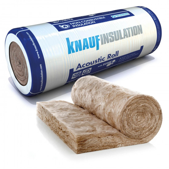 Knauf Acoustic Roll Ready Cut 50mm 13.50m 2 x 600 16.2m2 Per Pack Knauf Acoustic Roll Ready Cut 50mm 13.50m 2 x 600 16.2m2 Per Pack
