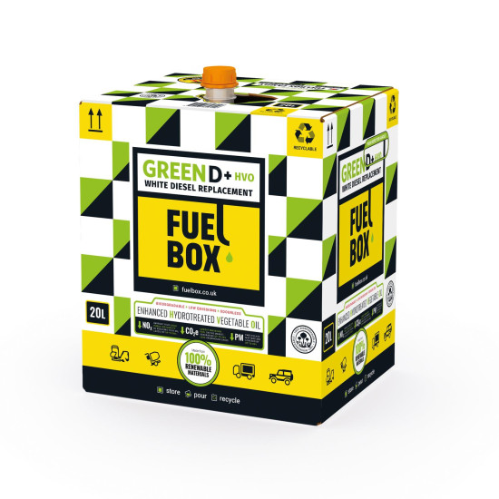 Fuel Box Green D+HVO ON-ROAD Diesel 20L Fuel Box Green D+HVO ON-ROAD Diesel 20L