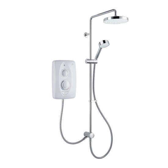 Mira Jump Dual Electric Shower 10.8kW 1.1788.576 Mira Jump Dual Electric Shower 10.8kW 1.1788.576