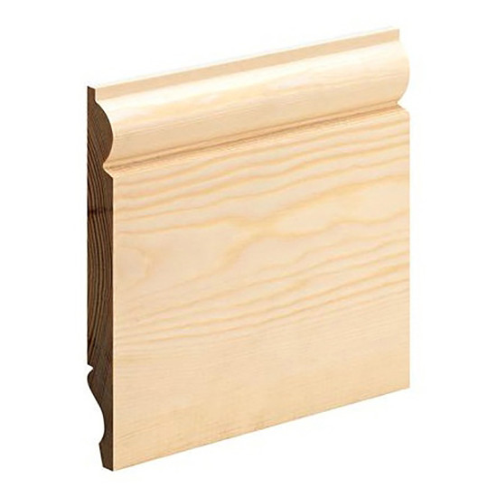 Bsw Redwood TORUS/OGEE Skirting 5TH 25 x 125mm Finished Size 20 x 119mm