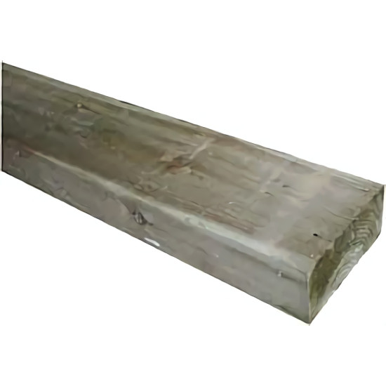 Bsw Treated Sleeper Green 125 x 250mm x 2.4m